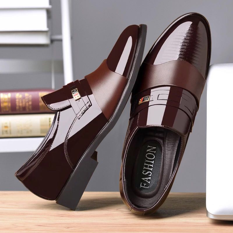 Business Dress  Oxford Loafers High Quality Leather Shoes For Men / FREE Shipping