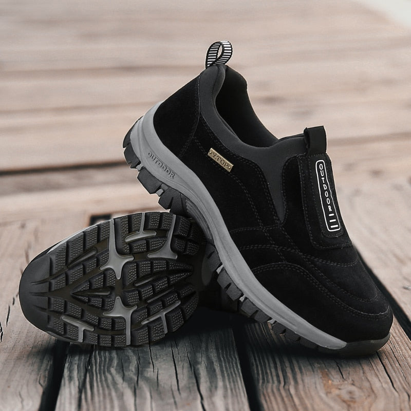 Outdoor Suede Shoe for Men  Slip On Casual and Comfortable with EVA sole / FREE Shipping
