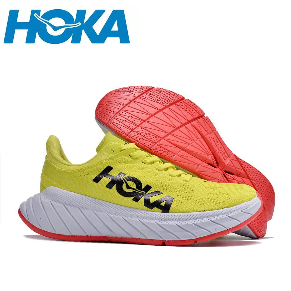 HOKA Carbon X2 Speed Running Shoes Women-Men extra  Cushioning/ FREE Shipping