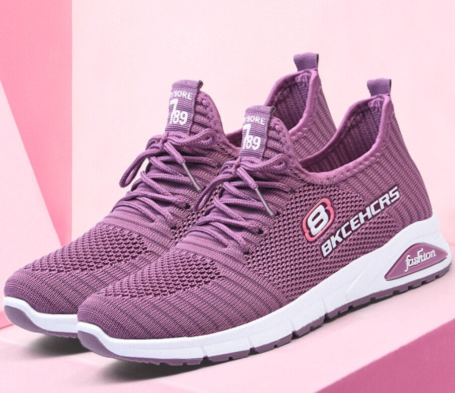 KEKE CATS  Lightweight Sport Running Shoes for Women breathable Mesh / FREE Shipping