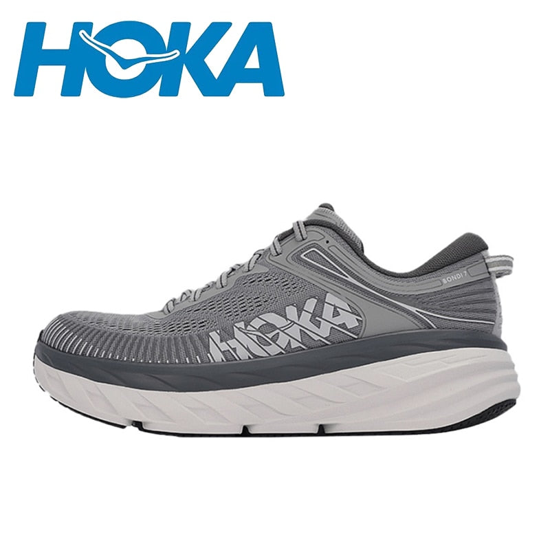 HOKA Bondi 7 Women / Men Air  Mesh Cushion Jogging shoes comfortable/FREE Shipping