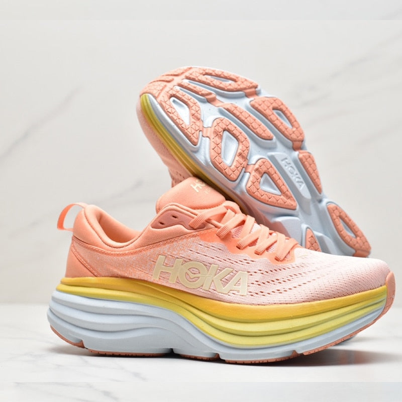 HOKA Bondi 8 Women / Men  Athletic running shoes superb cushion / FREE Shipping