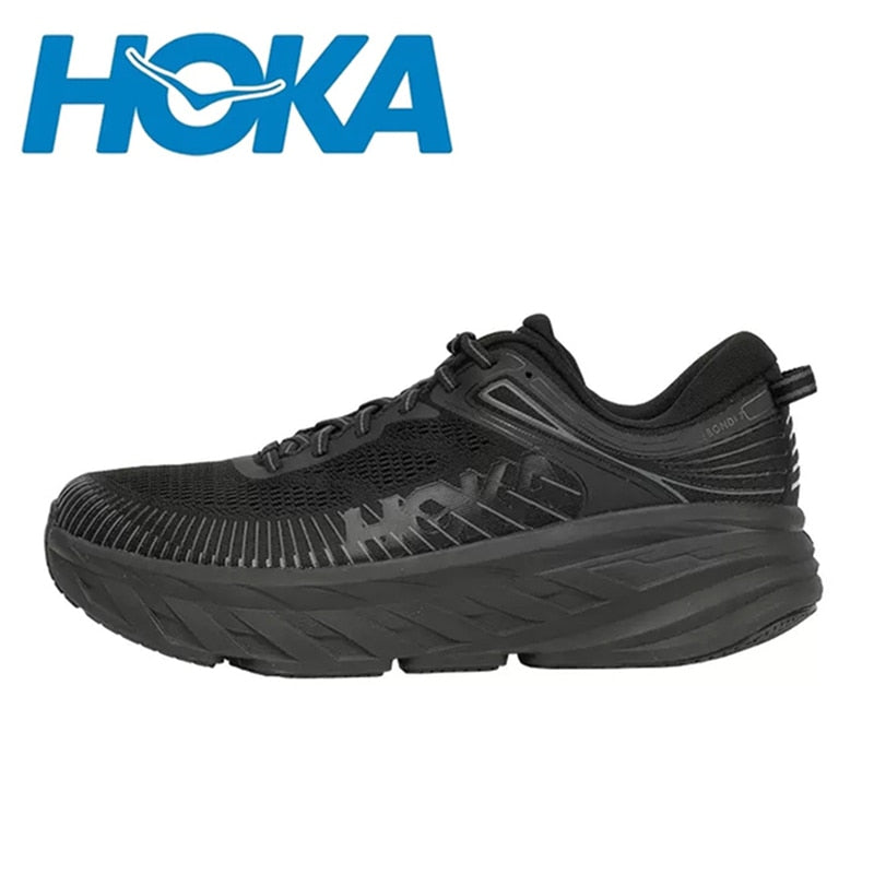 HOKA Bondi 7 Women / Men Air  Mesh Cushion Jogging shoes comfortable/FREE Shipping