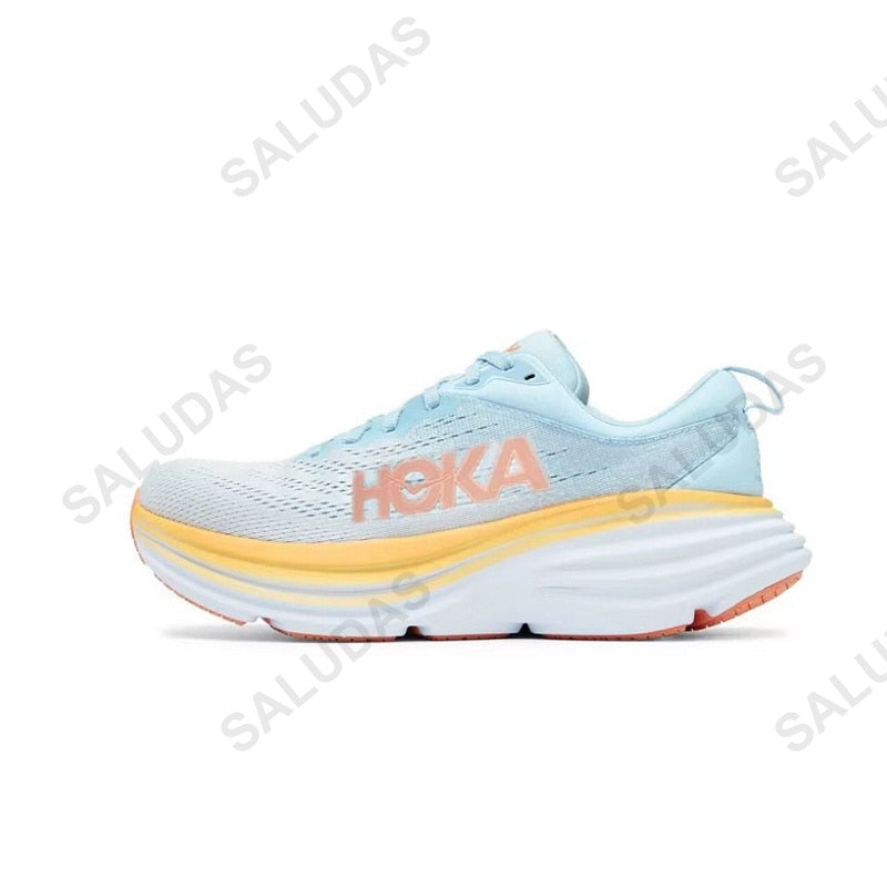 HOKA Bondi 8 Women / Men  Athletic running shoes superb cushion / FREE Shipping