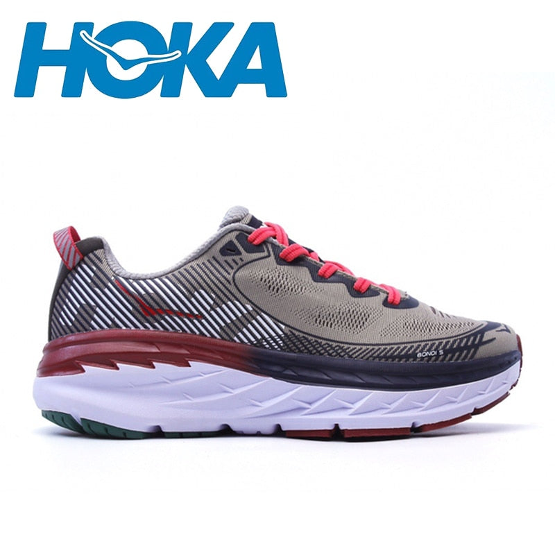 HOKA Bondi 5 Trail Running/Hiking Shoes Men-Women orthopedic design/ FREE Shipping