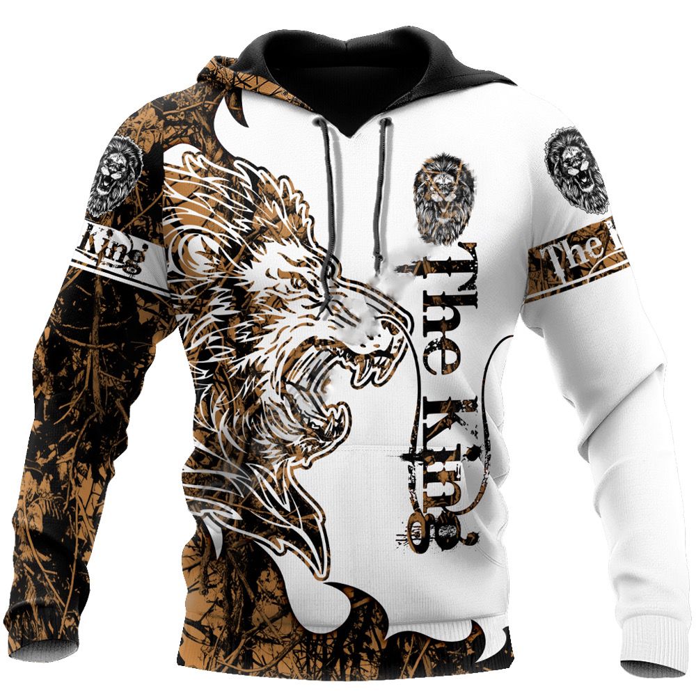 Ladies / Men's hoodie with Lion and   3D animal images  Streetwear Fashion  / FREE shipping