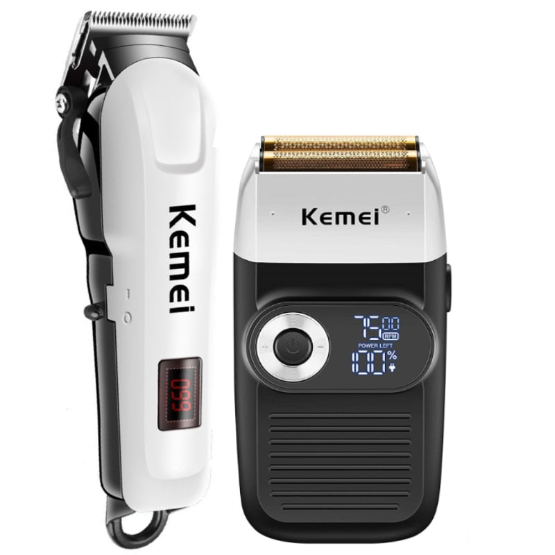 Kemei Professional Barber Hair Clipper /  Trimmer / Shaver Rechargeable  / FREE Shipping