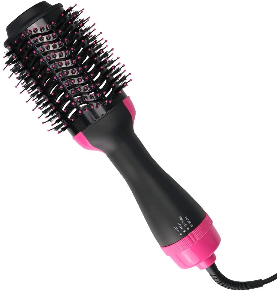 One Step Hot Air Brush Household Hair Dryer Brush &amp; Volumizer Hair Curler Straightener Salon Hair Styling Tools