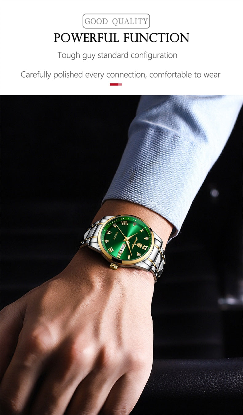 POEDAGAR 5027  Men's Sport  Watch with Date/Clock/luminous dial/FREE Shipping