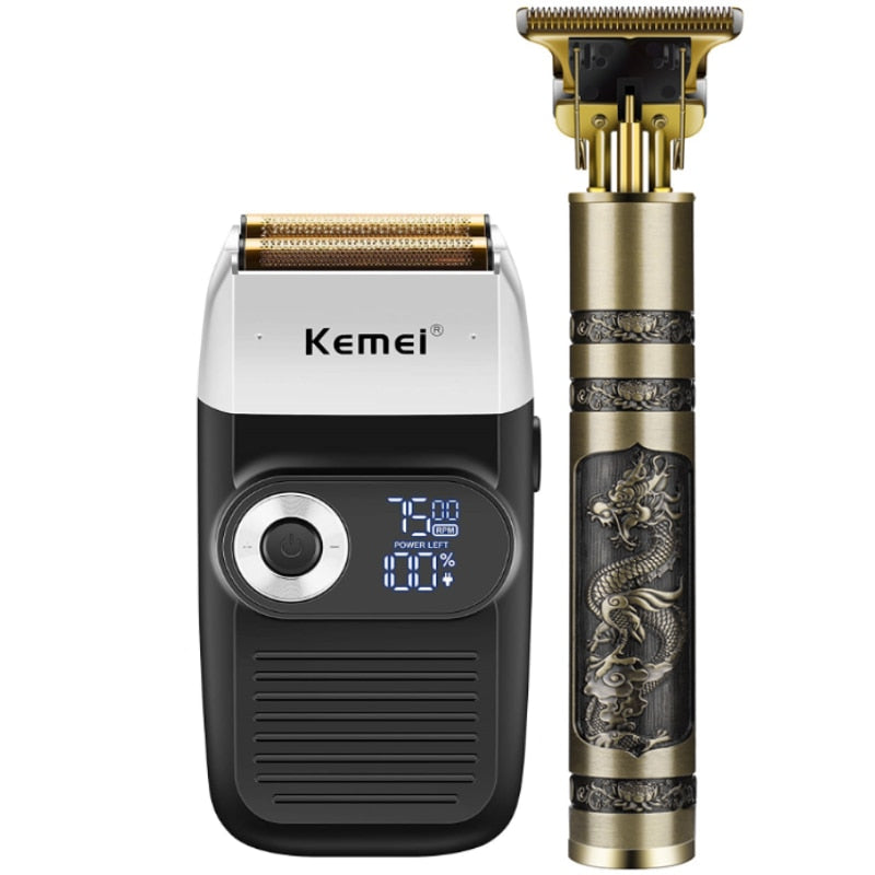 Kemei Professional Barber Hair Clipper /  Trimmer / Shaver Rechargeable  / FREE Shipping