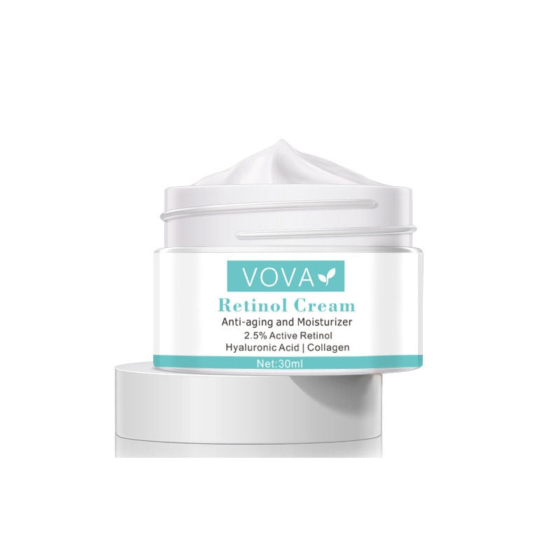 VOVA Retinol Anti Wrinkle Face Cream Collagen / Hyaluronic Acid  /  Retinol Improves Skin  tone /  FREE Shipping