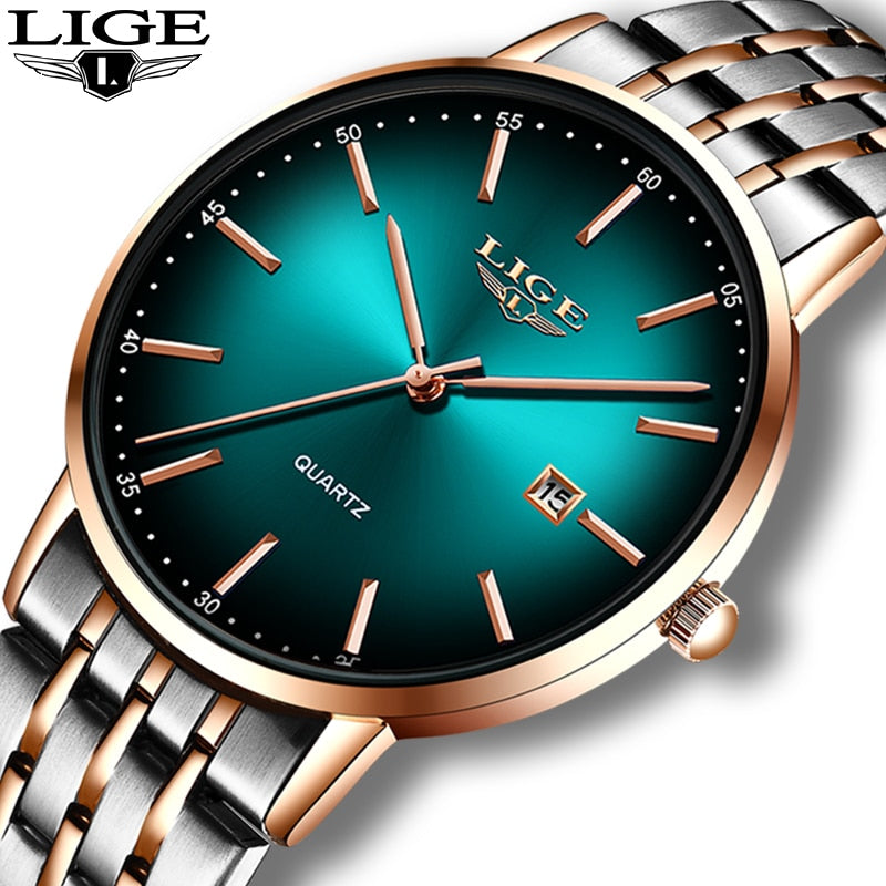 LIGE  beautiful elegant  Ladies Watch /  Waterproof