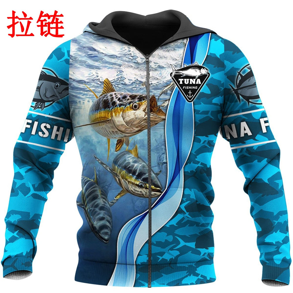Women / Men 3d awesome Fish designs Tuna Hoodie or sweatshirts / FREE Shipping