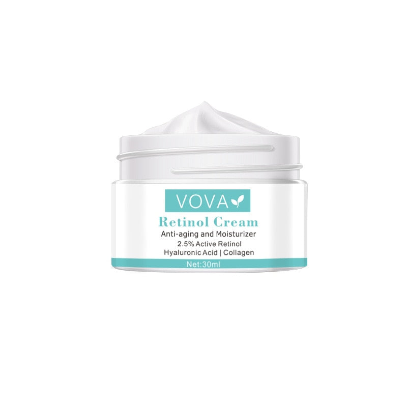 VOVA Retinol Anti Wrinkle Face Cream Collagen / Hyaluronic Acid  /  Retinol Improves Skin  tone /  FREE Shipping