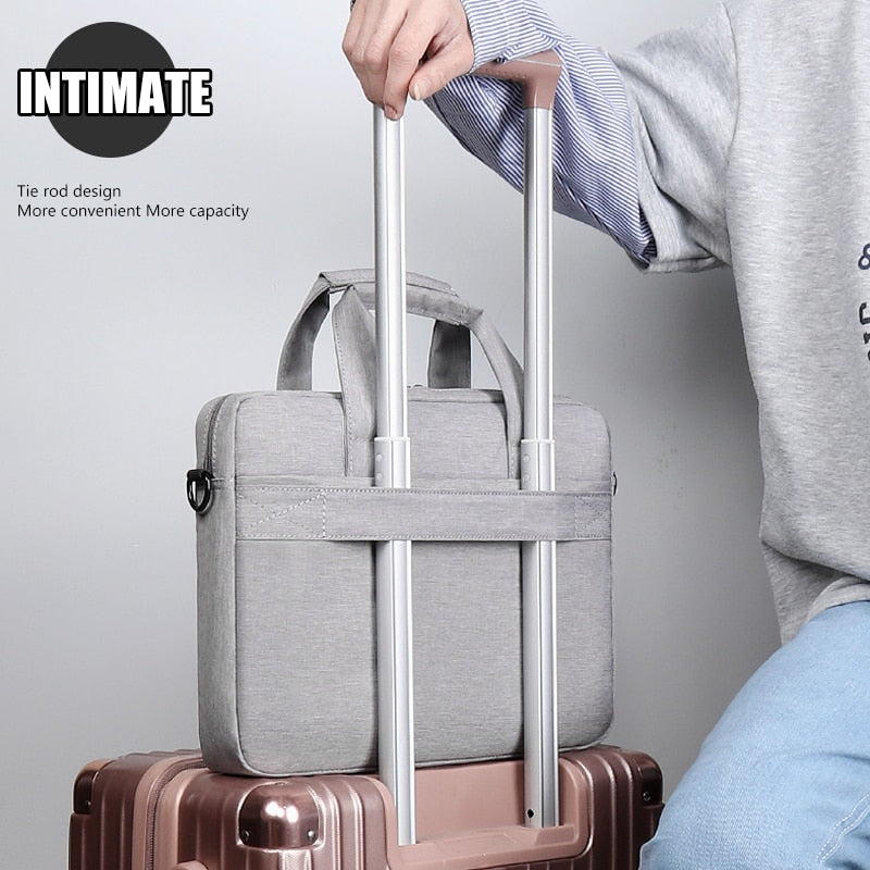 Laptop Bag Sleeve Case Protective Shoulder Carrying Case For pro 13 14 15.6 17 inch Macbook / FREE Shipping