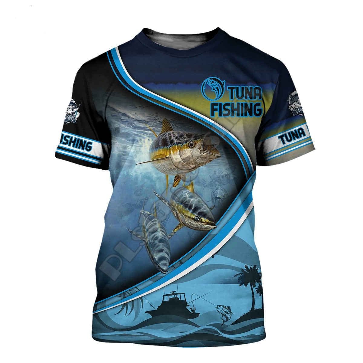 Men / Women awesome  3d print Tuna fishing  casual T-shirt comfortable / FREE Shipping