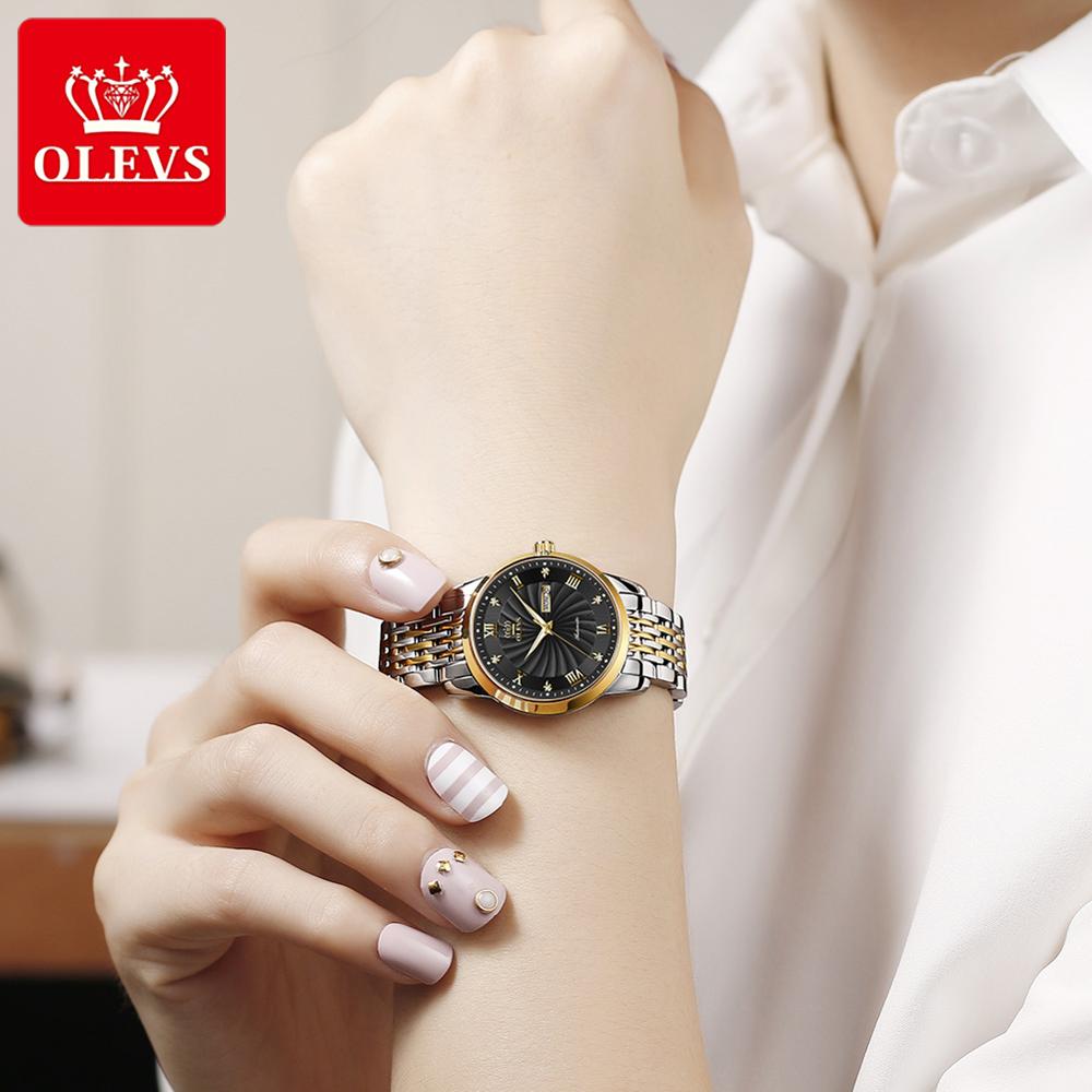 OLEVS beautiful / elegant  Luxury Brand Watch for Women / waterproof / quartz