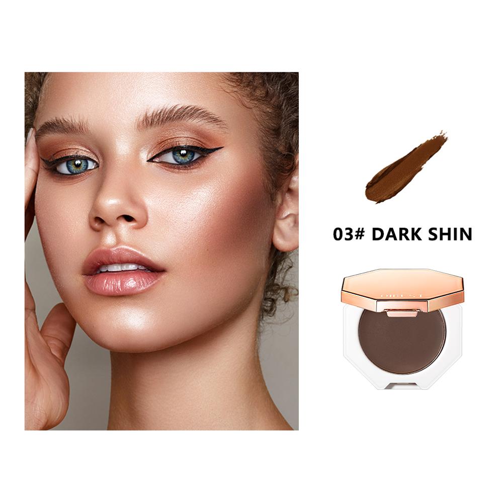 QIBEST Face Makeup Bronzer Palette Silky Cream / Buy 4 get 1 FREE enter Discount Code CVECF182N19G  / FREE Shipping
