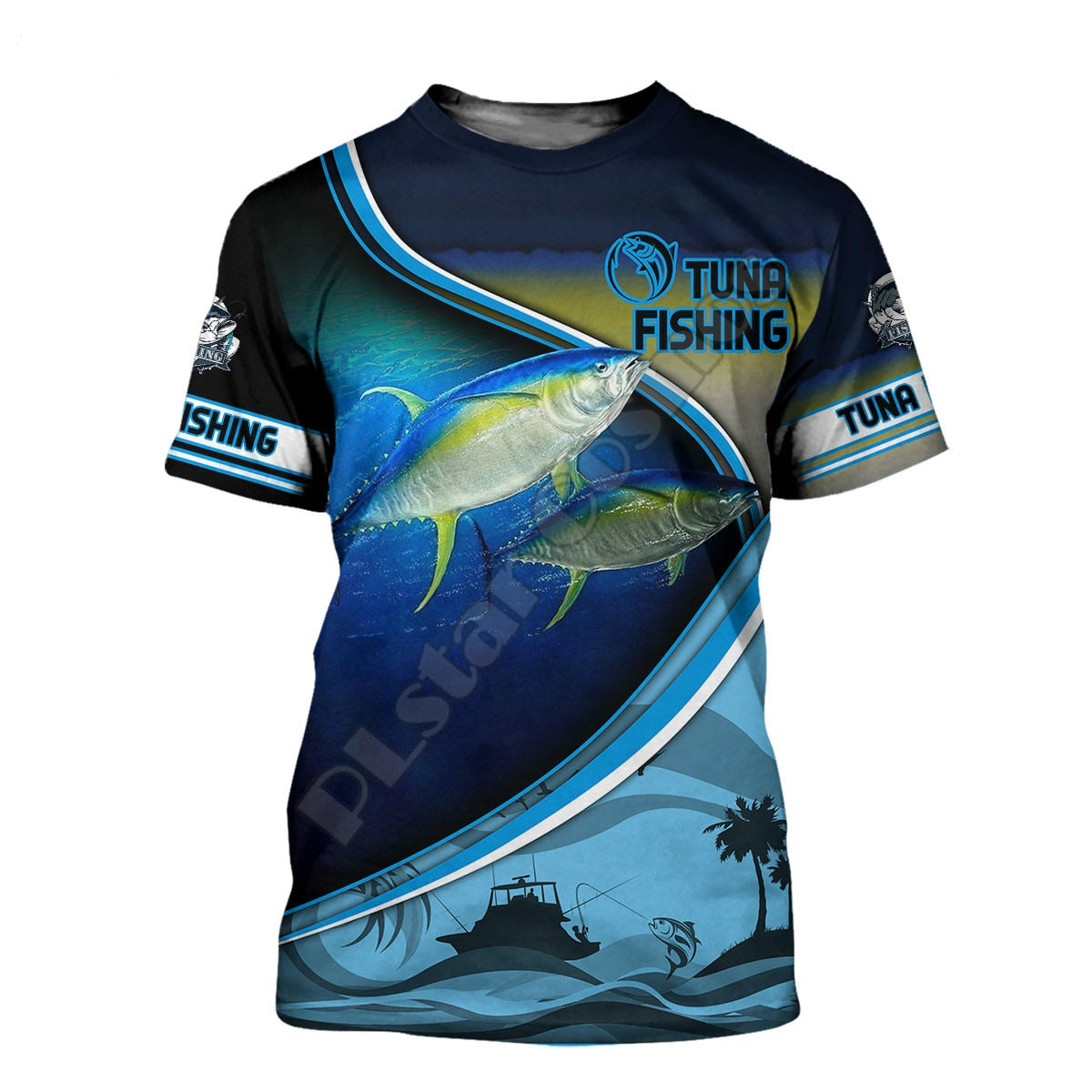 Men / Women awesome  3d print Tuna fishing  casual T-shirt comfortable / FREE Shipping