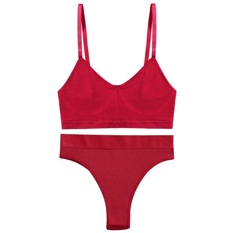 Ladies  Bra Set Sexy Lingerie Female panties /  Bra Tops stretchable  / enter Discount Code  WGA1H5VR01SA   Buy 5  get 1 FREE  /  FREE Shipping