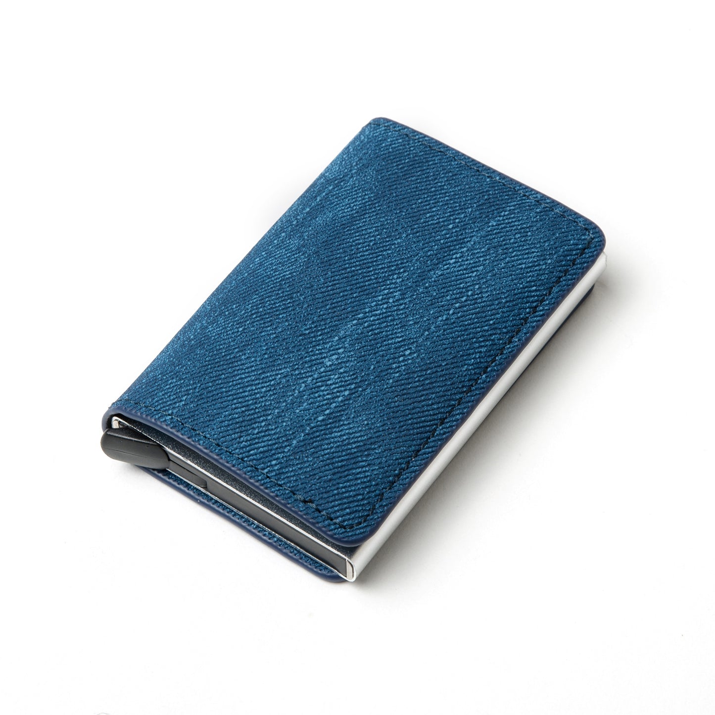 Men RFID Blocking Money, Bank Card Slim Leather Wallet-ID Holder-money clip/ Free Shipping
