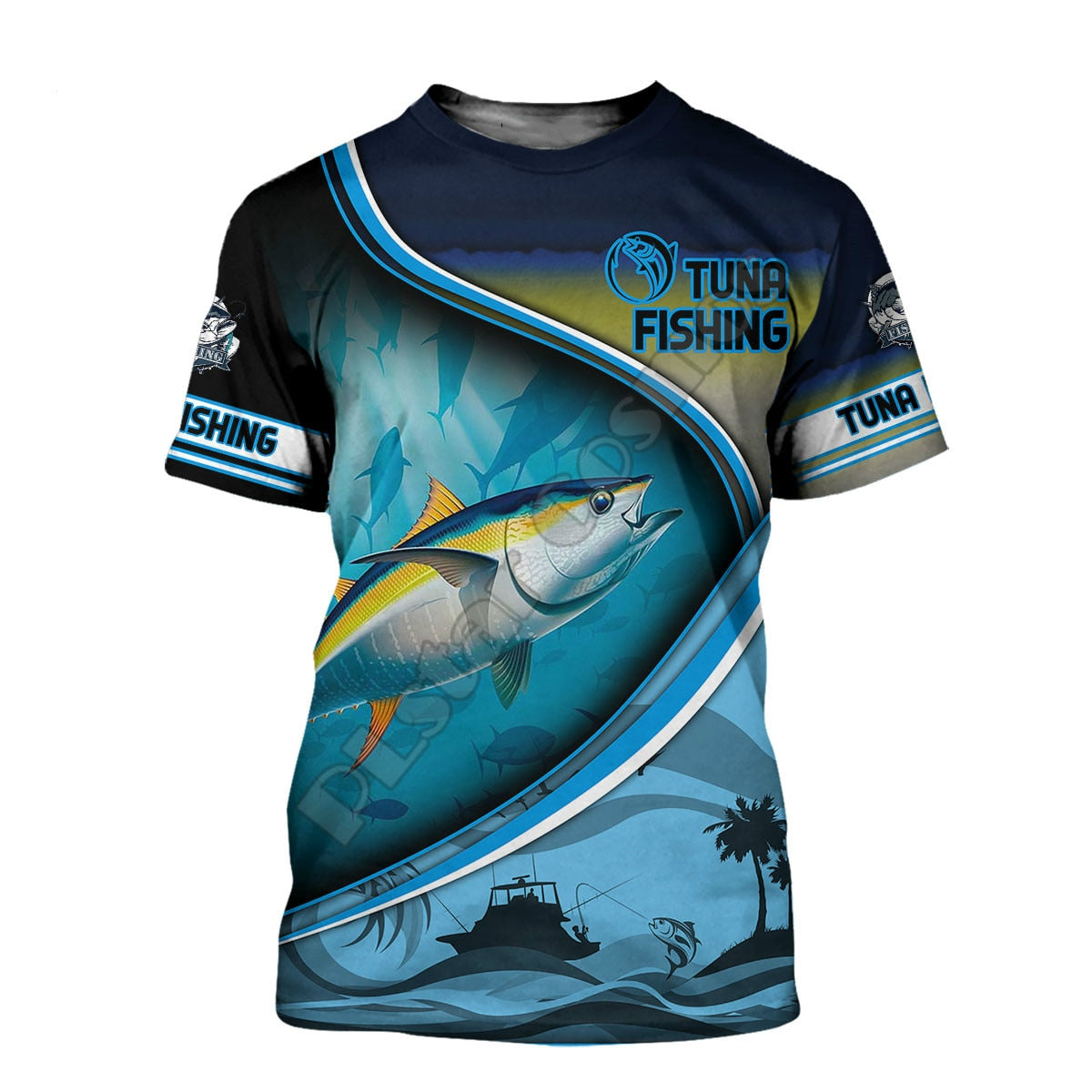 Men / Women awesome  3d print Tuna fishing  casual T-shirt comfortable / FREE Shipping