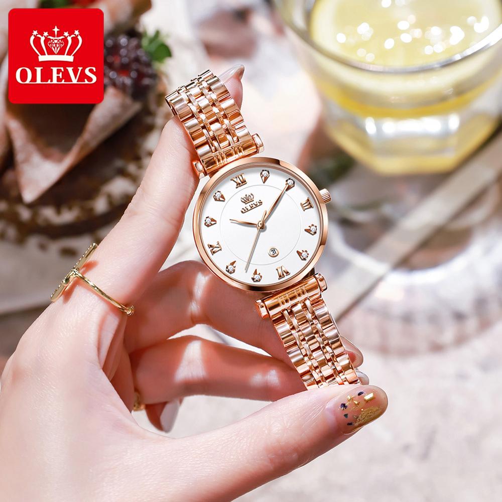 OLEVS beautiful / elegant Top Brand fashion  Watch for  Women / Quartz  /  Waterproof