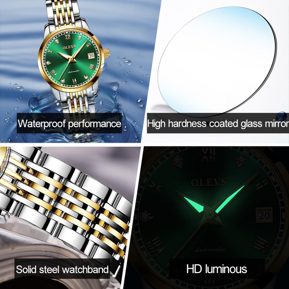 OLEVS Women  beautiful / elegant Top Luxury Brand  Watch  for Women  / Waterproof