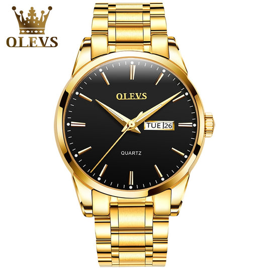 OLEVS Luxury business watch for Men /  enter discount code K0B074XFDPD6 Buy 1 get 1 FREE / FREE Shipping