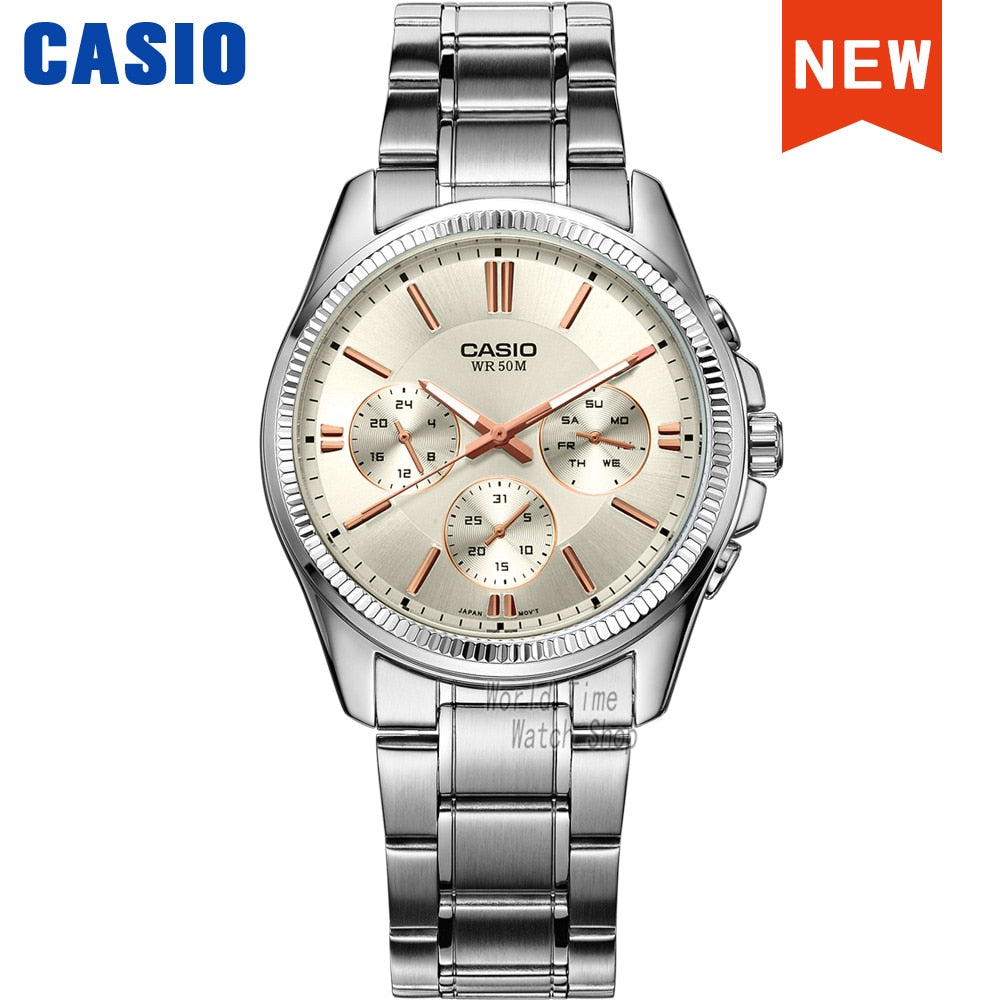 Men's Casio Luxury wrist watch Top brand luxury 50m Waterproof / FREE Shipping