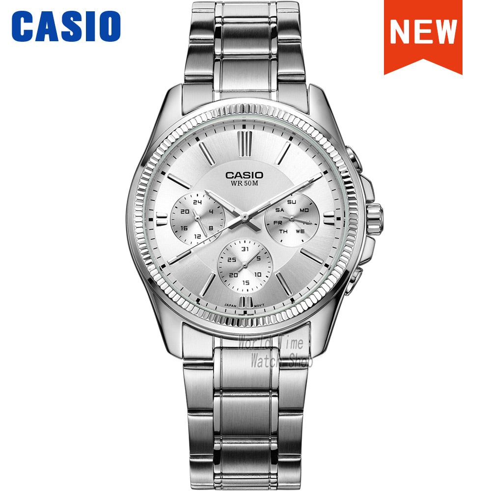 Men's Casio Luxury wrist watch Top brand luxury 50m Waterproof / FREE Shipping