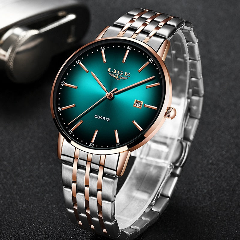 LIGE  beautiful elegant  Ladies Watch /  Waterproof