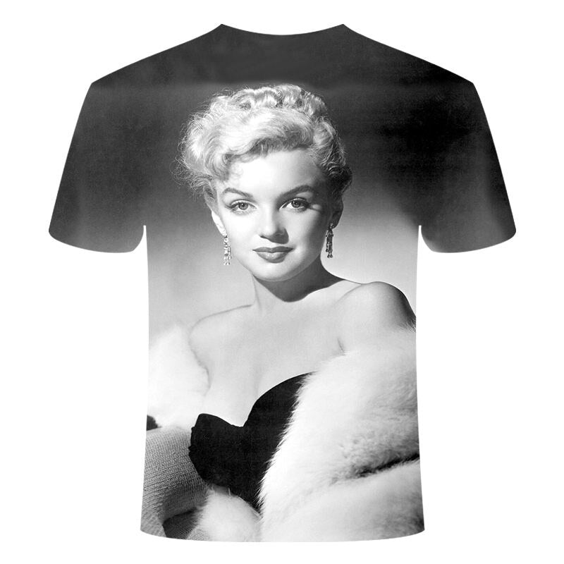Men / Ladies t-shirt prints Marilyn Monroe with other beautiful  prints / FREE shipping