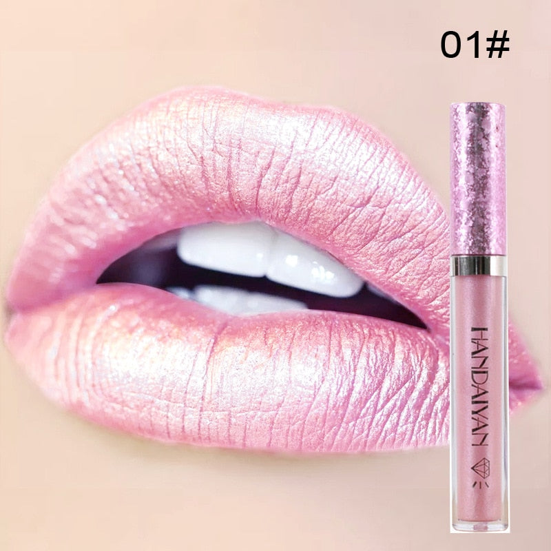 Plump Lip Gloss  Waterproof Liquid Lipstick Shimmer Lip Gloss beautiful colors  / FREE Shipping
