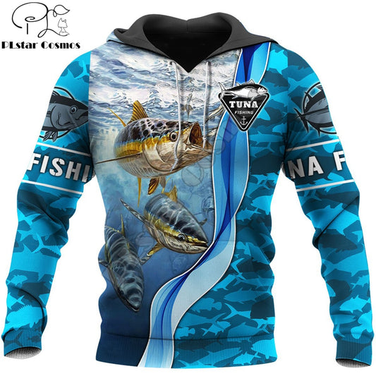 Women / Men 3d awesome Fish designs Tuna Hoodie or sweatshirts / FREE Shipping