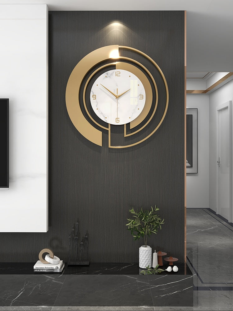 Modern light  European design  wall clock /   living room , Kitchen