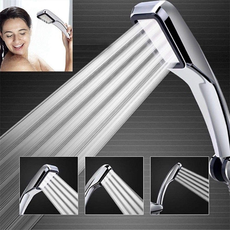 Shower Head 300 Holes High Pressure Rainfall Shower for Salon or Bathroom / Buy 6 get 2 FREE / Enter CODE 3MPFNWZ2D0P4 /  FREE Shipping