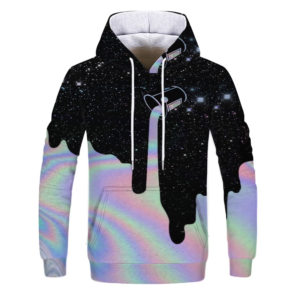 Ladies / Men hoodie beautiful  3D  animal Prints  / horse Men/ pullover streetwear / FREE shipping