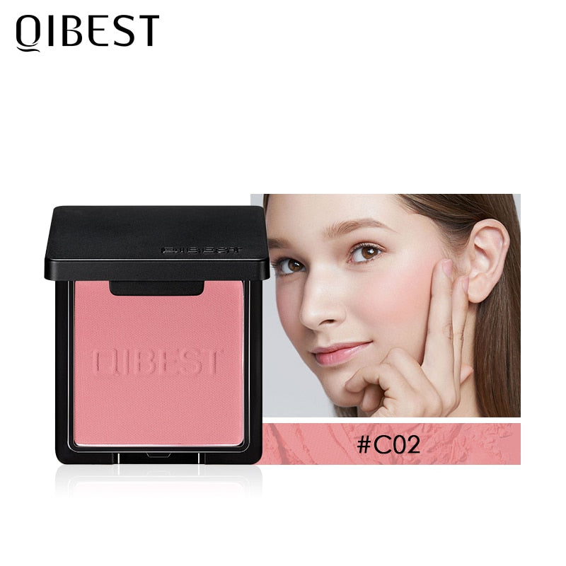QIBEST Blush 8 Colors Face Cosmetic Shadow Blush Palette / FREE Shipping