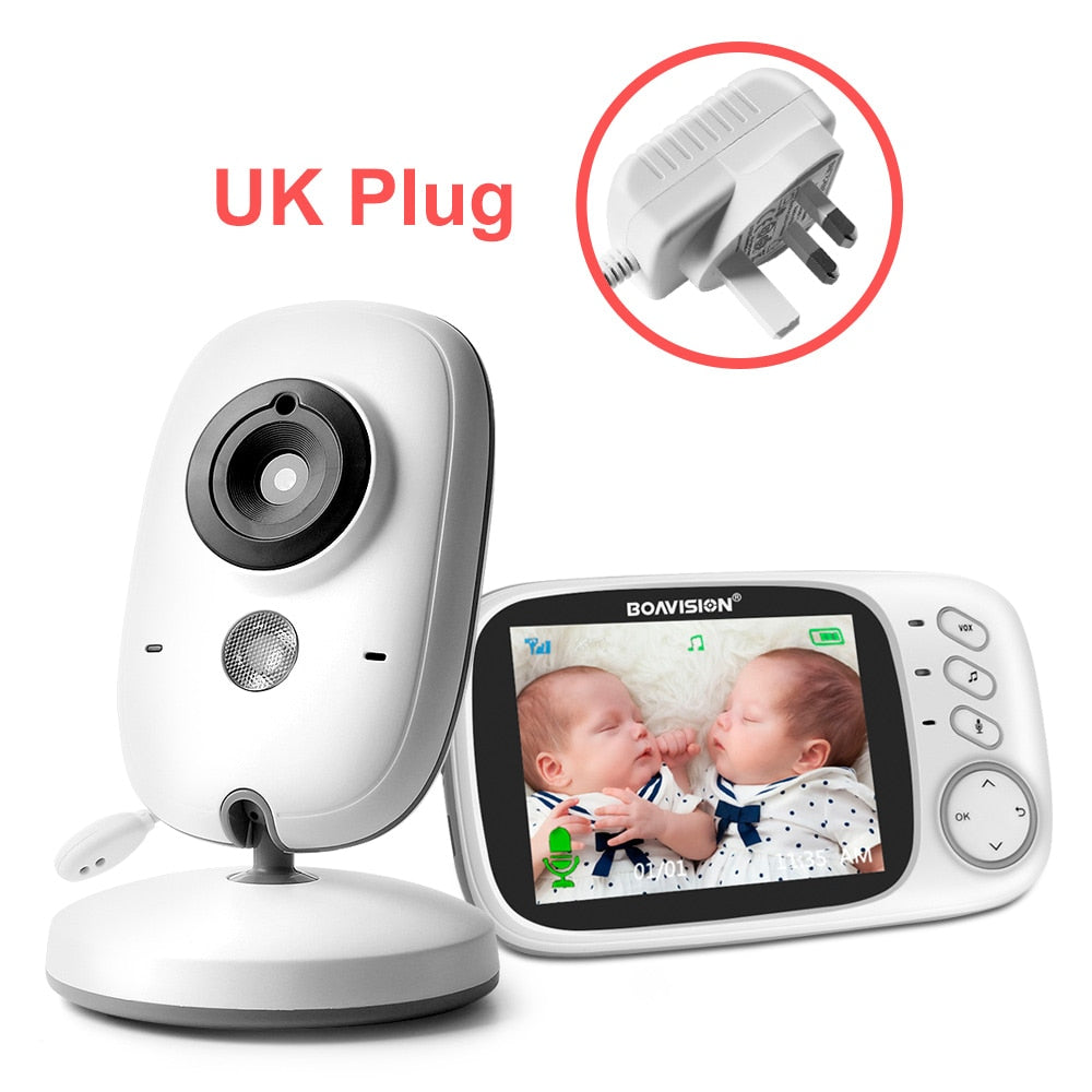 VB603 Video Security Camera Baby Monitor 2.4G Wireless and 3.2 Inches LCD 2 Way Audio / Free Shipping