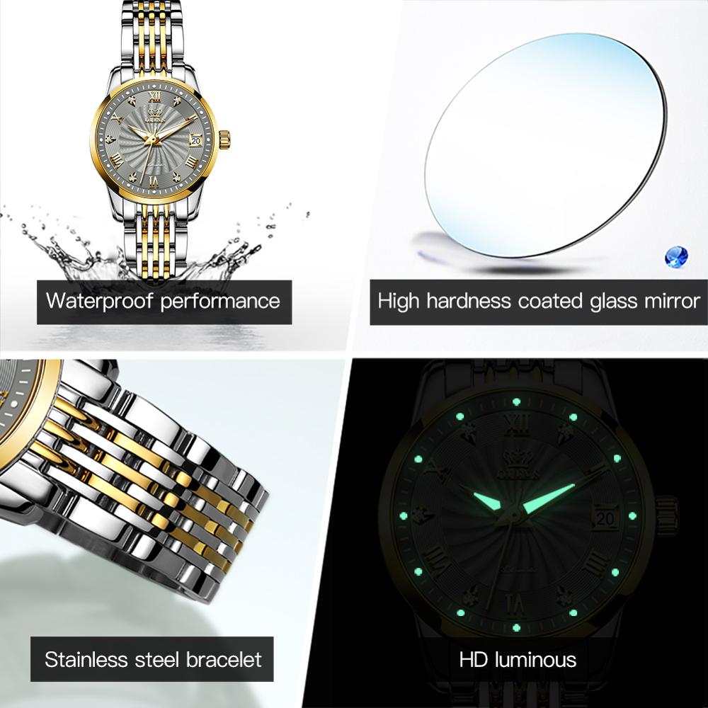 OLEVS beautiful / elegant  Luxury Brand Watch for Women / waterproof / quartz