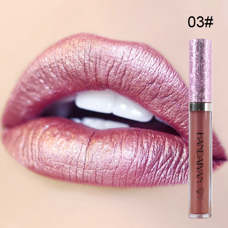 Plump Lip Gloss  Waterproof Liquid Lipstick Shimmer Lip Gloss beautiful colors  / FREE Shipping