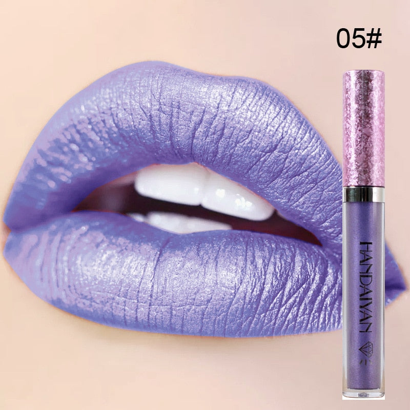 Plump Lip Gloss  Waterproof Liquid Lipstick Shimmer Lip Gloss beautiful colors  / FREE Shipping