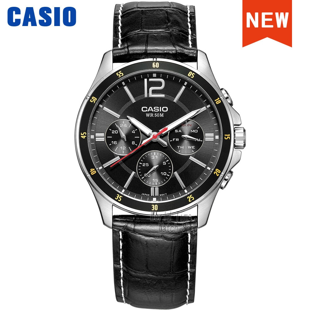 Men's Casio Luxury wrist watch Top brand luxury 50m Waterproof / FREE Shipping