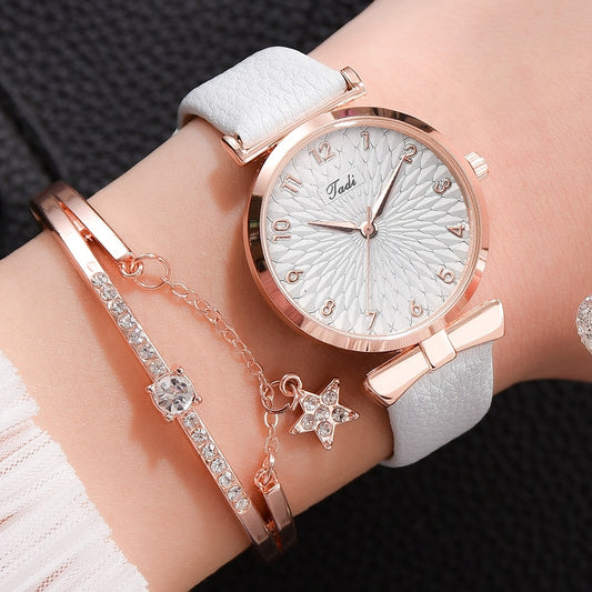 Elegant Bracelet and LVPAI Watch For Women / quartz / enter discount code  RPHKSPFPJRSN  Buy 1 get 1 FREE  /  FREE Shipping