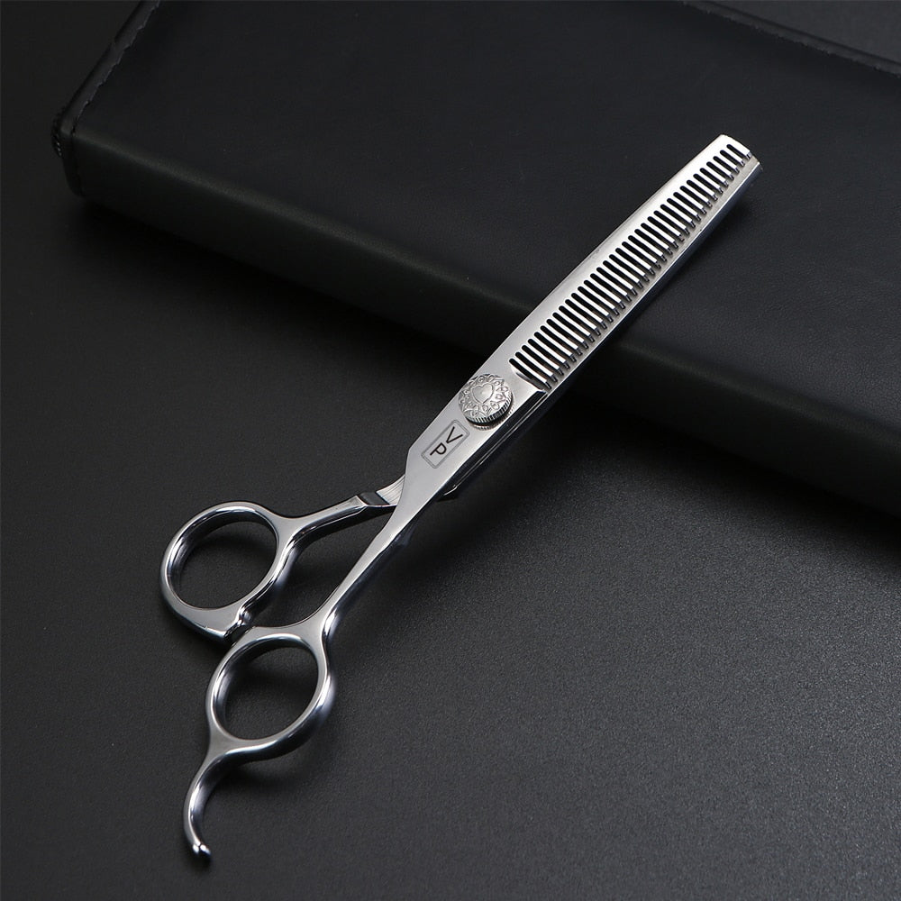 Professional Japan 440c 6 Inch Hair Scissors Set /  Cutting Shears / Thinning Barber Scissors Set / Barber Hairdressing Scissors  / FREE Shipping
