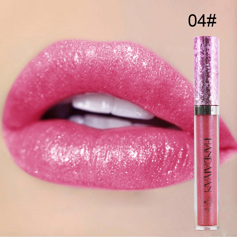 Plump Lip Gloss  Waterproof Liquid Lipstick Shimmer Lip Gloss beautiful colors  / FREE Shipping