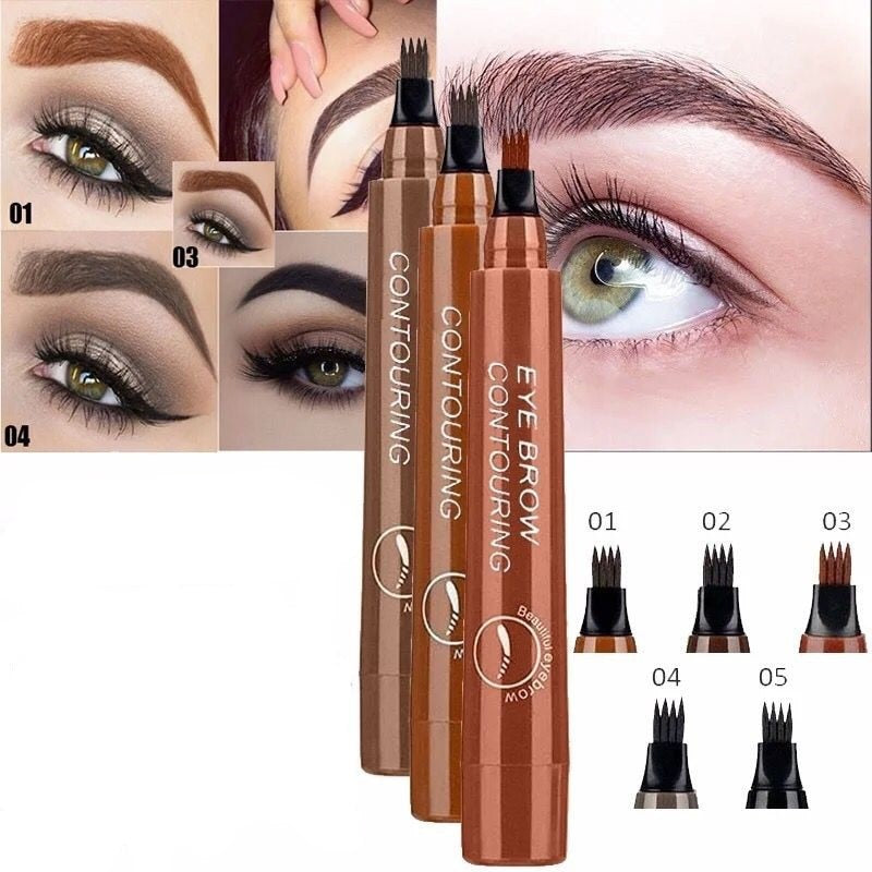 4 Point Eyebrow Liquid Pencil Waterproof - Microblade / Buy 25 get 7 FREE / Enter Code 24QZ9JA6Y2N6 / FREE Shipping