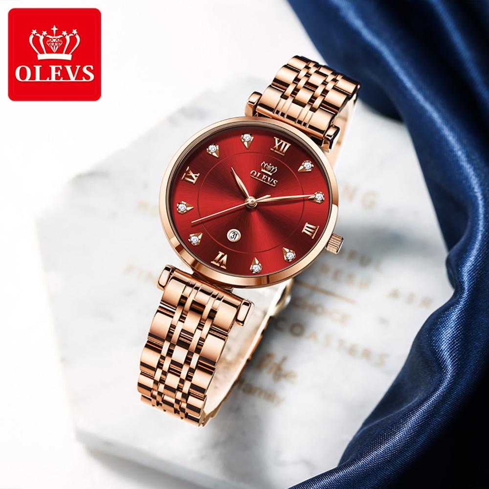 OLEVS beautiful / elegant Top Brand fashion  Watch for  Women / Quartz  /  Waterproof