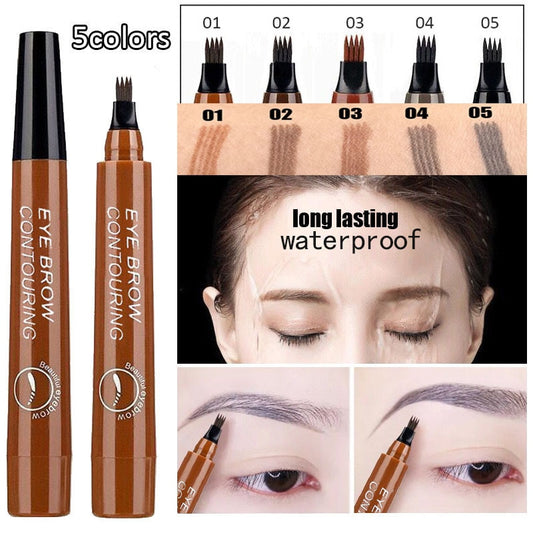 4 Point Eyebrow Liquid Pencil Waterproof - Microblade / Buy 25 get 7 FREE / Enter Code 24QZ9JA6Y2N6 / FREE Shipping